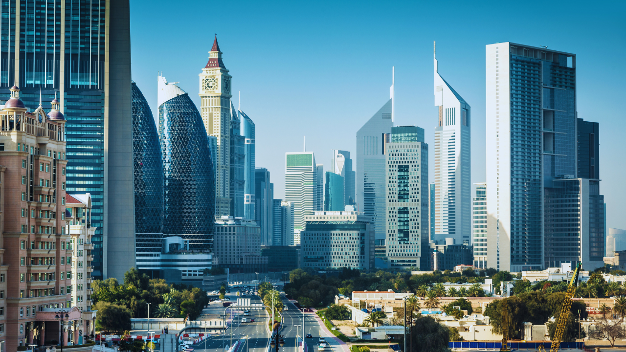 Dubai cityscape with skyscrapers Dubai travel guide